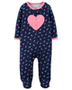 Sleepsuit cotton khoá kéo 115G566 Carter's