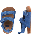 Giày sandal vải jean quai dán thumbnail_1