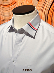 Sơmi sọc cổ St.Dupont - 10646 - Gray