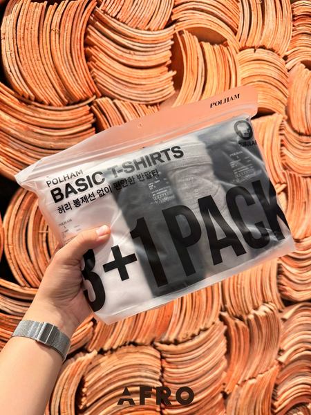 Pack 4 áo phông 100% cotton - 11159