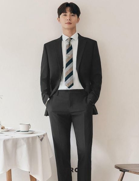 Suit Xám Tối ANDZ 8998