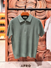 Polo kéo khoá 59% rayon (3 màu) - 11415 - Khaki