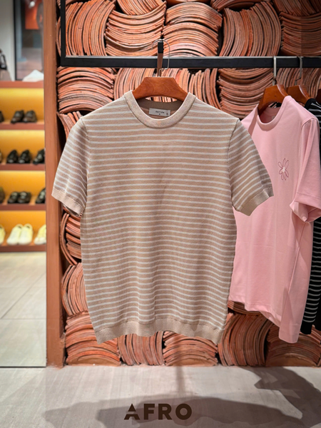 Áo dệt kim 40% rayon (2 màu) - 11434 - S.Beige