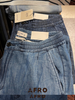 Quần Baggy Denim 80% Cotton Hàn Quốc (2 màu) 11463- Marine Blue