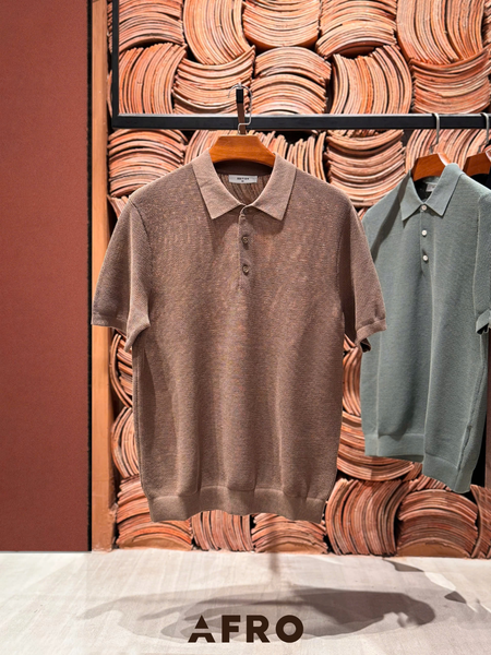 Polo 81% cotton (3 màu) - 11411 - Brown