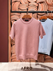 Áo Thun ANDZ Linen-like (2 màu) - 11558 - Pink