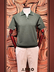ANDZ No-button Polo 80% Cotton (3 màu) - 11570 - Green