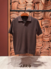 ANDZ No-button Polo 80% Cotton (3 màu) - 11574 - Brown