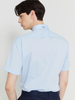 Sơmi Dupont Cộc Tay Pha Nẹp (2 màu) - 11600 - Dark Navy
