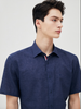 Sơmi Dupont Cộc Tay Grosgrain (3 màu) - 11613 - Dark Gray