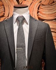 Suit Micro-Pattern 70% Lông Cừu Hàn Quốc - M.Gray 11028