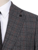 Suit Kẻ 100% Wool Cao Cấp SIEG 8202 - Charcoal