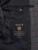 Suit Kẻ 100% Wool Cao Cấp SIEG 8202 - Charcoal