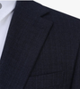 Textured Summer Half-Lined Suit - 11359 - Navy