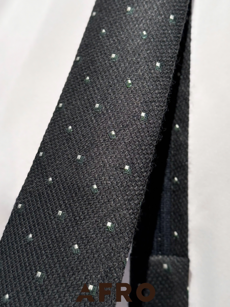 Cravat thắt sẵn chấm bi - 11496