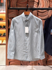 Sơmi Linen hoạ tiết (3 màu) - 11478 - Navy