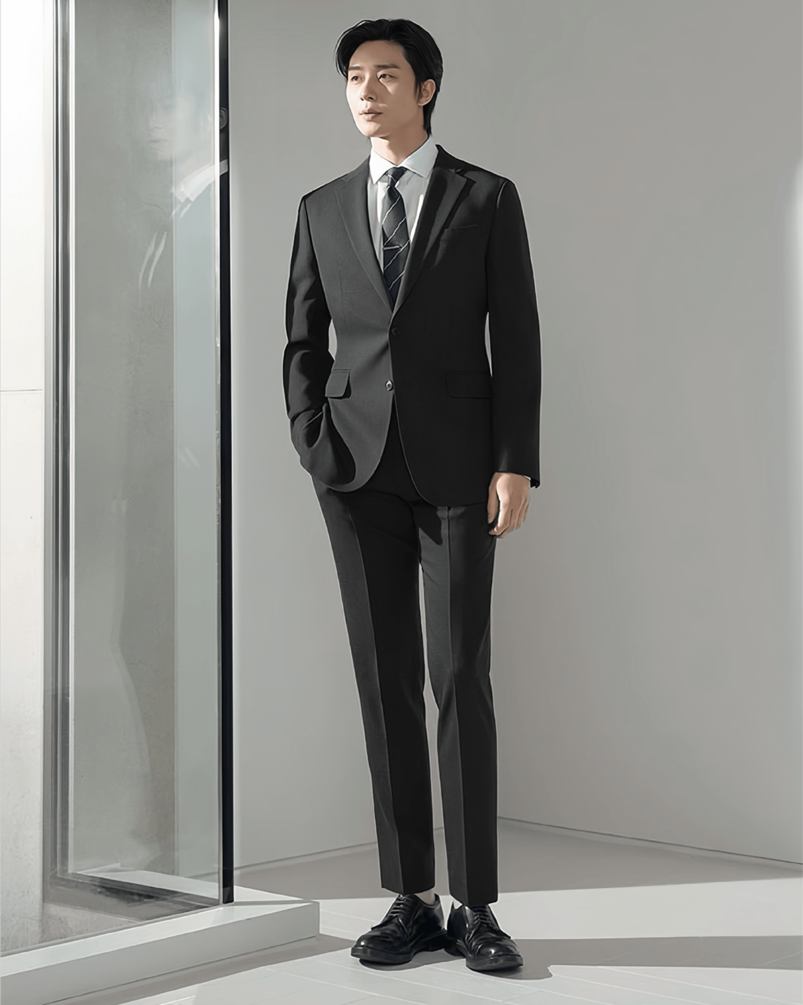 Suit Lông Cừu ZIOZIA (3 màu) - 9856 - Đen