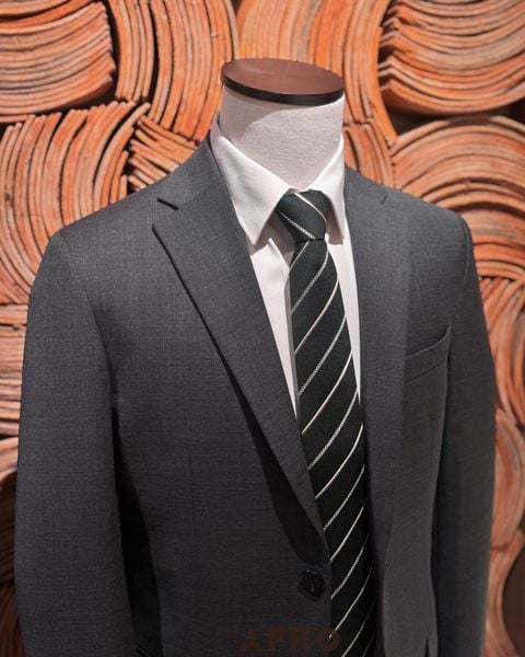 Suit Luxury Dynamic 70% Lông Cừu Hàn Quốc - M.Gray 11002