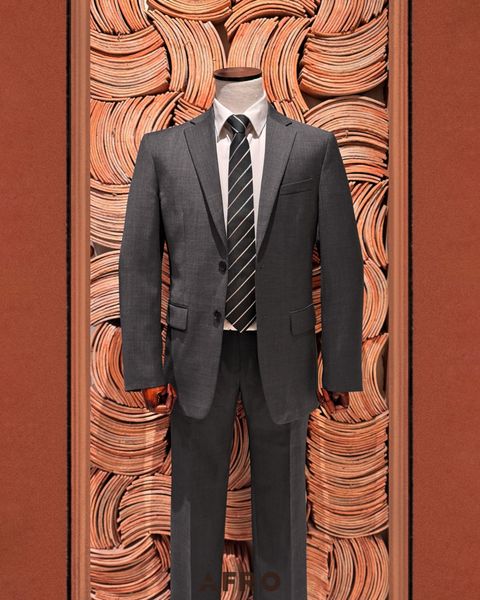 Suit Luxury Dynamic 70% Lông Cừu Hàn Quốc - M.Gray 11002