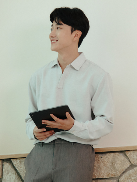 Sơmi chui đầu (2 màu) -11257 - Light Gray