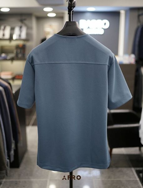 Áo phông nam cổ Y lụa cotton Hàn Quốc 10137 (5 màu)