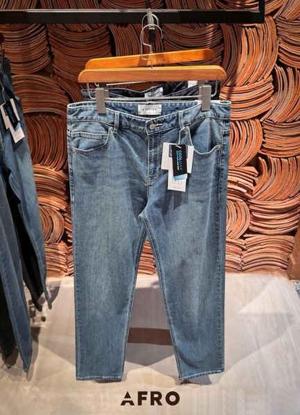 Quần Jeans Crop-fit Edition Hàn Quốc (5 màu) - 11214 - Dark Blue