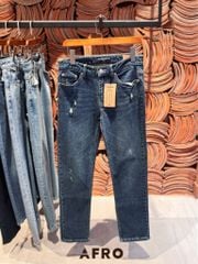 Quần Jeans Crop-fit Edition Hàn Quốc (5 màu) - 11217 - Mid Blue