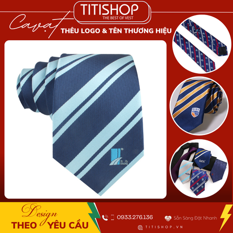 Dịch Vụ Thêu In Logo Caravat 106