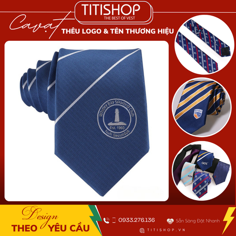 Dịch Vụ Thêu In Logo Caravat 98