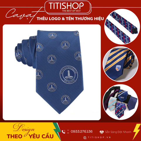 Dịch Vụ Thêu In Logo Caravat 98