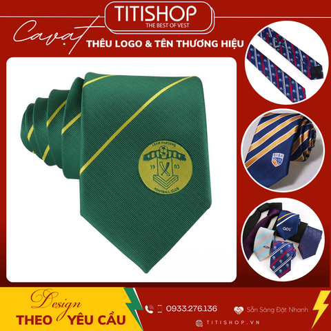 Dịch Vụ Thêu In Logo Caravat 99