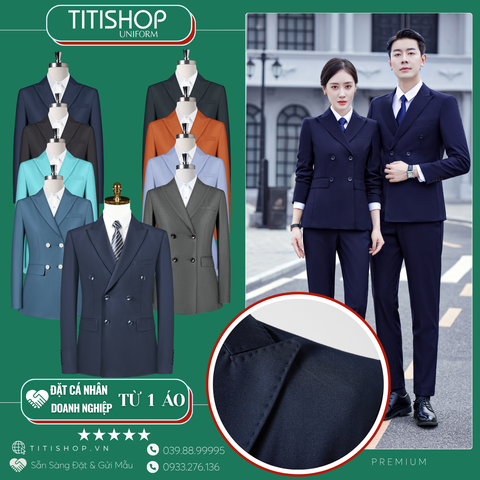 Đồng Phục Veston TITISHOP May Sẵn