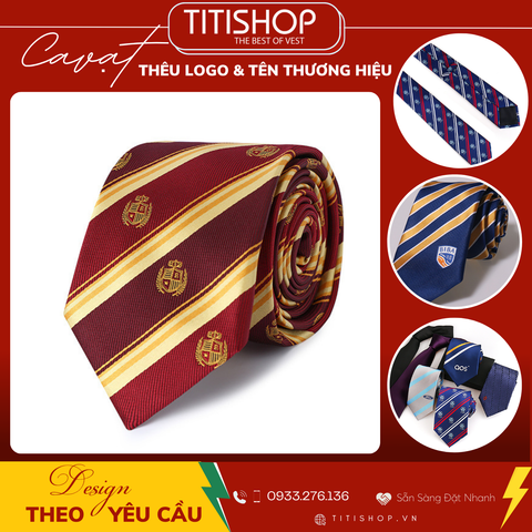 Dịch Vụ Thêu In Logo Caravat 101