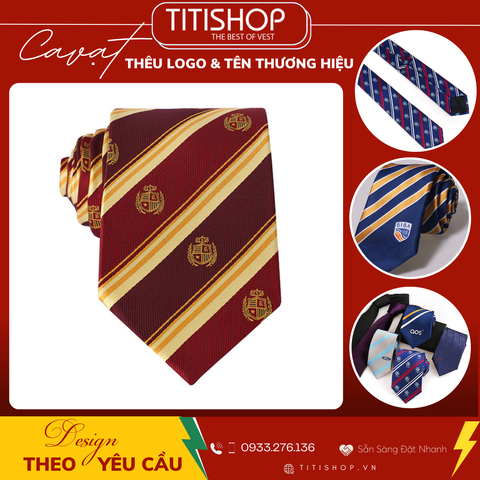 Dịch Vụ Thêu In Logo Caravat 101