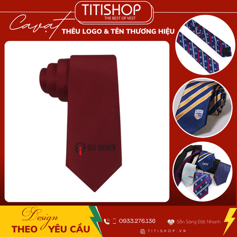Dịch Vụ Thêu In Logo Caravat 105