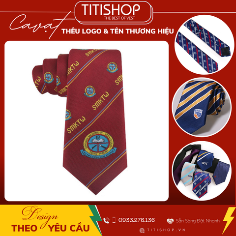 Dịch Vụ Thêu In Logo Caravat 105
