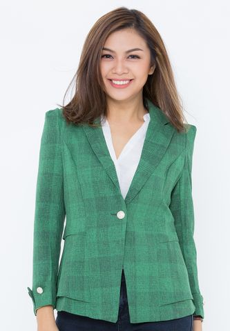 Aó khoác vest nữ VNN8 XANH LÁ NEW