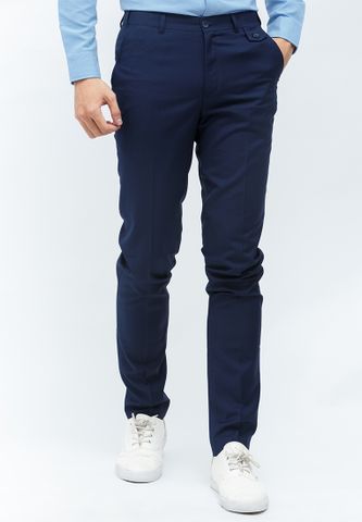 Quần tây nam Titishop QTN11 màu xanh navy