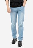 Quần jeans Titishop QJ161 wash bạc màu xanh da trời