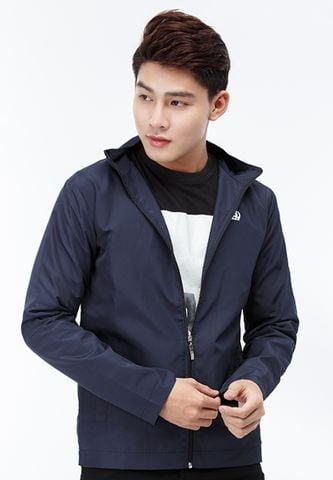 Áo khoác dù Titishop AKN446 2 lớp màu xanh navy