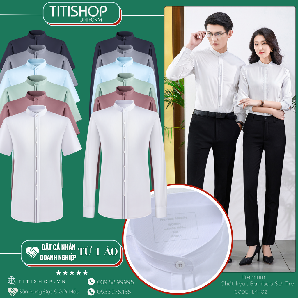 DP Sơ Mi TITISHOP Premium LYHQ3