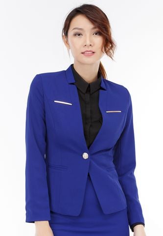 Áo Vest Nữ ACC57 màu Xanh