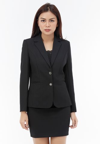 Bộ vest nữ Titishop ACC72 2 nút cài ( Váy )