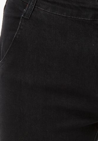 Quần Jeans Nam Titishop QJ172 màu đen rách gối phối thêu chữ