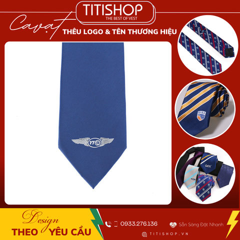 Dịch Vụ Thêu In Logo Caravat 102