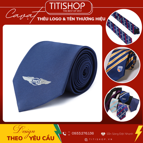 Dịch Vụ Thêu In Logo Caravat 102