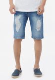 Quần Short Jean TiTiShop QS46 mài rách màu xanh dương