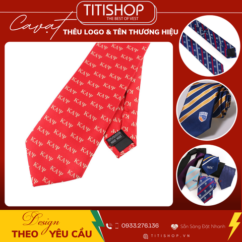 Dịch Vụ Thêu In Logo Caravat 103