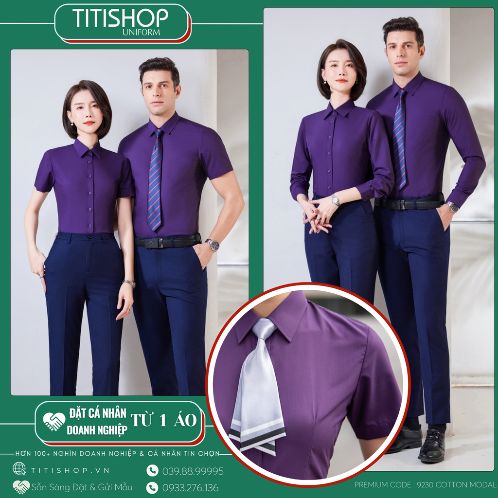 ĐP Sơ Mi TITISHOP Premium KSL9230