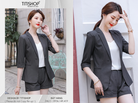 Áo vest nữ Quần Short CNN109 ( Đặt 7-10 Ngày )